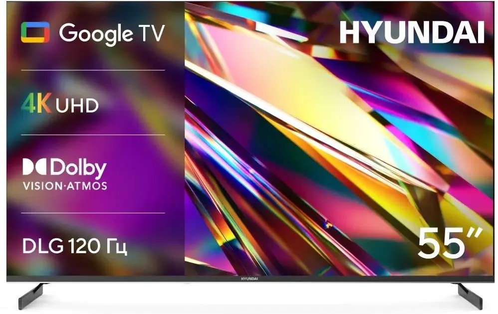 Изображение Телевизор Hyundai H-LED55BU7011 55" HDR, 4K Ultra HD Smart TV черный