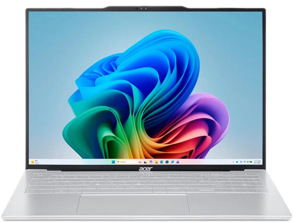 Изображение Ноутбук Acer Swift Air 16 SFA16-61M-R8TC (AMD 330 2000 МГц/ SSD 1024 ГБ  /RAM 16 ГБ/ 16" 1920x1200/VGA встроенная/ Без ОС) (NX.DJBCD.001)