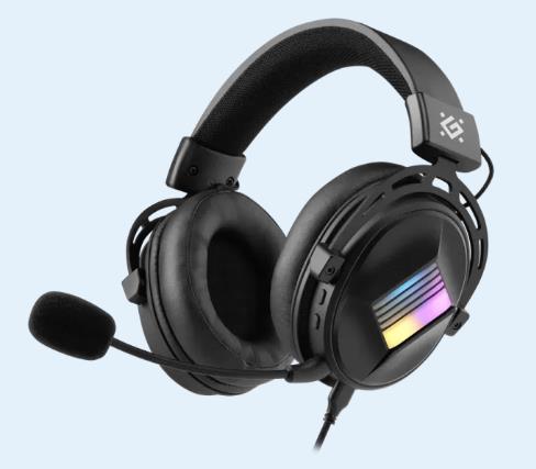 Изображение Наушники Defender FLUX черный