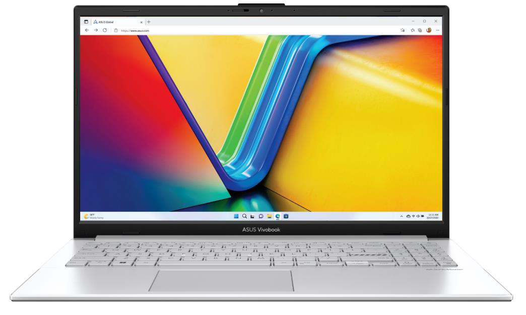 Изображение Ноутбук Asus E1504FA Vivobook Go 15 OLED (AMD 7520U 2800 МГц/ SSD 512 ГБ  /RAM 16 ГБ/ 15.6" 1920x1080/VGA встроенная/ Без ОС) (90NB0ZR1-M01CC0)