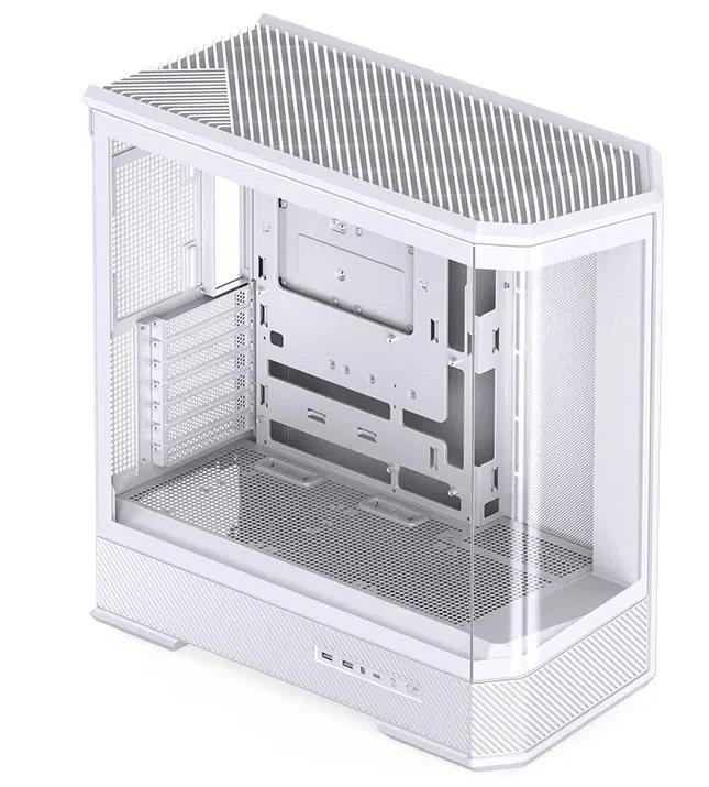 Изображение Корпус Jonsbo D400 White (mATX, ATX, Mini-ITX, белый, без БП)/(D400 white)