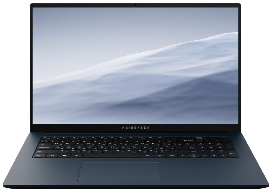 Изображение Ноутбук Maibenben Medio M17A-i322UM (Intel 1220P 1500 МГц/ SSD 512 ГБ  /RAM 16 ГБ/ 17.3" 1920x1080/VGA встроенная/ Windows 11 Home) (M17A-i322UMF1SHURE3)