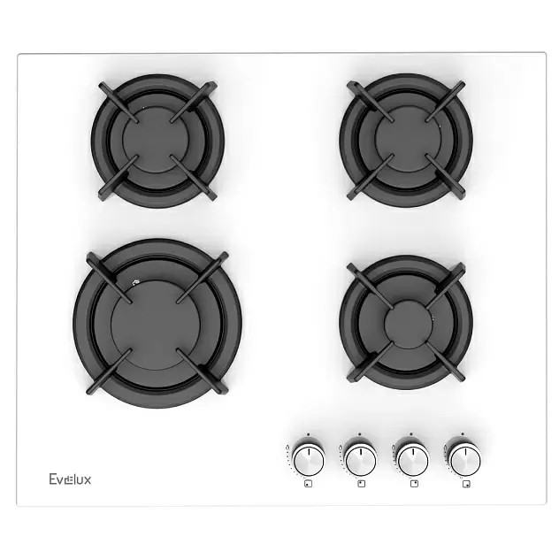 Изображение Варочная панель Evelux HEG 605 WG (белый)