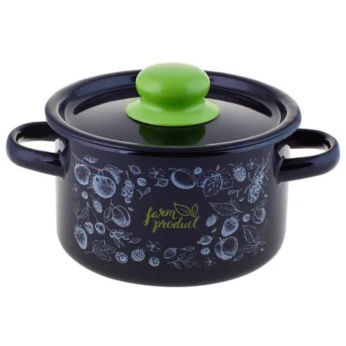 Изображение Кастрюля Appetite 1с15с/1 Berry эмал цил (1,5 л )