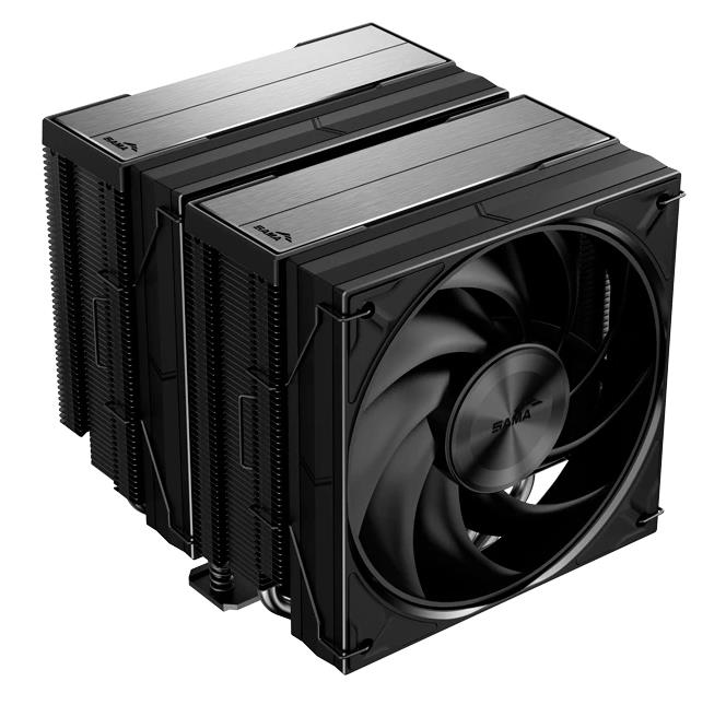 Изображение Кулер для процессора SAMA A60B Black (AM4, LGA1150/1151/1155/S1156, LGA 1200, LGA 1700, AM5, LGA1851)2 шт