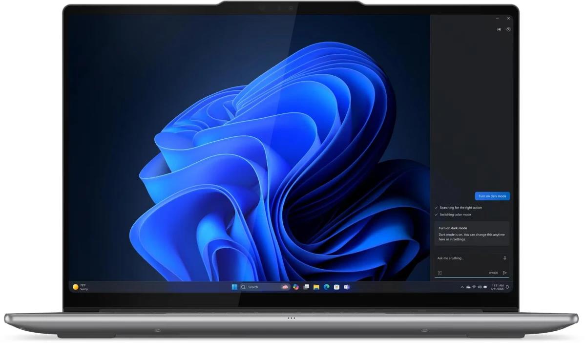 Изображение Ноутбук Lenovo Yoga Pro 7 14IAH10 (Intel 255H 2000 МГц/ SSD 1024 ГБ  /RAM 32 ГБ/ 14.5" 3000x1876/VGA встроенная/ Windows 11 Home) (83KF002KRK)