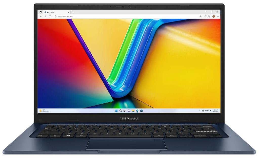 Изображение Ноутбук Asus X1404VA Vivobook 14 (Intel 1355U 1200 МГц/ SSD 512 ГБ  /RAM 12 ГБ/ 14" 1920x1080/VGA встроенная/ Windows 11 Home) (90NB10I1-M016A0)
