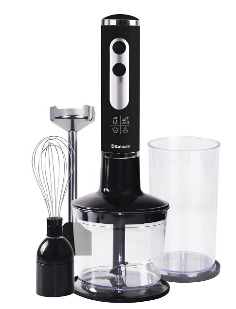 Изображение Блендер Sakura SA-6239SBC (погружной/600 Вт/черный)