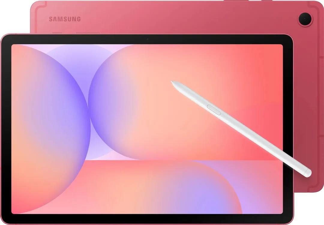 Изображение Планшет Samsung Galaxy Tab S10 Lite BSM-X406B, 10.9", 128 Гб/6 Гб, GPS, GSM, красный (SM-X406BZRACAU)