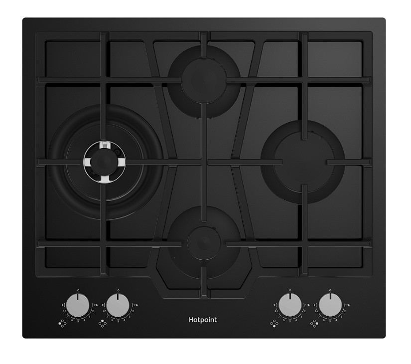 Изображение Варочная панель HOTPOINT HGS 62FD/BK (черный)