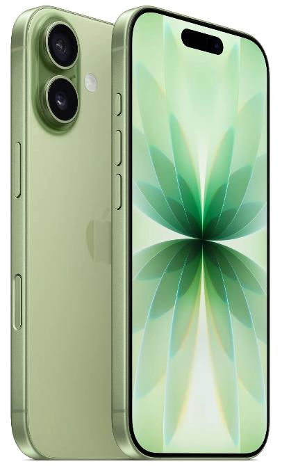 Изображение Смартфон Apple iPhone 17 (Dual eSIM) (256 Гб/8 Гб) зеленый