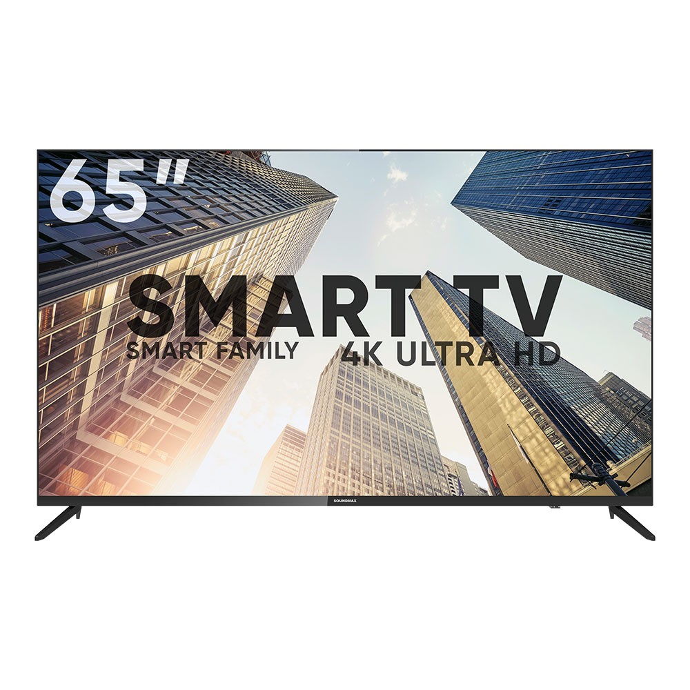 Изображение Телевизор SoundMAX SM-LED65M02SU 65" HDR, 4K Ultra HD Smart TV черный