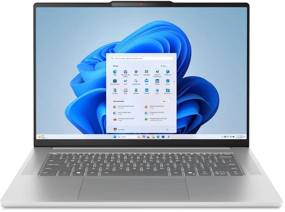 Изображение Ноутбук Lenovo IdeaPad Slim 5 15ARP10 (AMD 7735HS 3200 МГц/ SSD 1024 ГБ  /RAM 32 ГБ/ 15.1" 2560x1600/VGA встроенная/ Windows 11 Pro) (83J3001JRK_Win11P)
