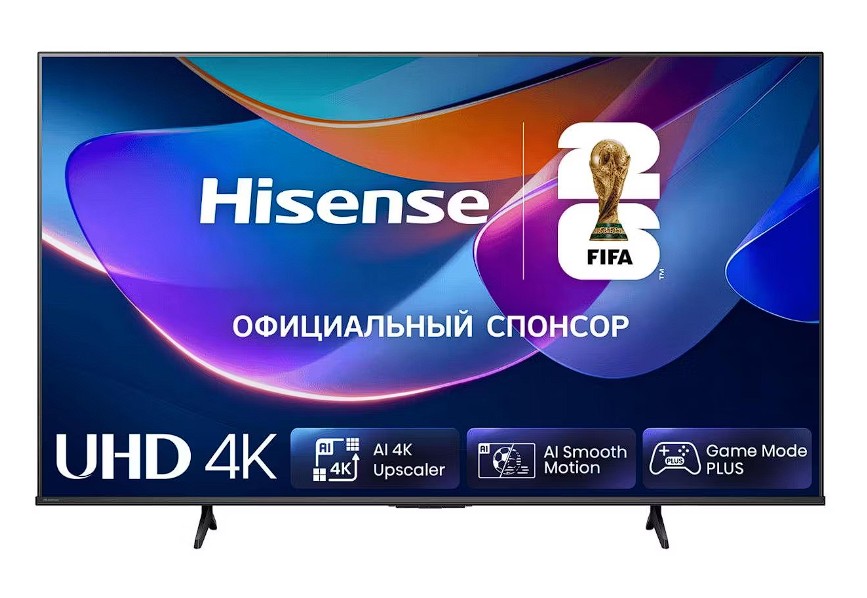Изображение Телевизор Hisense 55A6S 55" HDR, 4K Ultra HD Smart TV черный