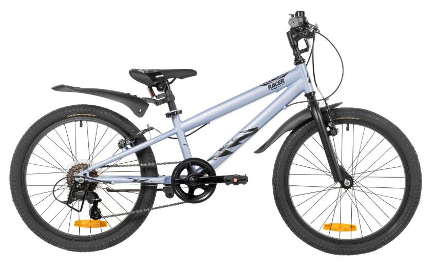 Изображение Велосипед Novatrack Racer 20 (178711) (серый/20 "/)-2026 года 20SH6V.RACER.GR6