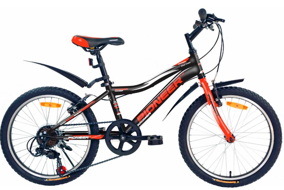 Изображение Велосипед Pioneer Boomer 20 (красный, белый, черный/20 "/11.0 ")-2023 года