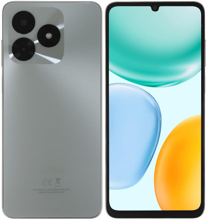 Изображение Смартфон HONOR X5c Plus (128 Гб/4 Гб) серебристый