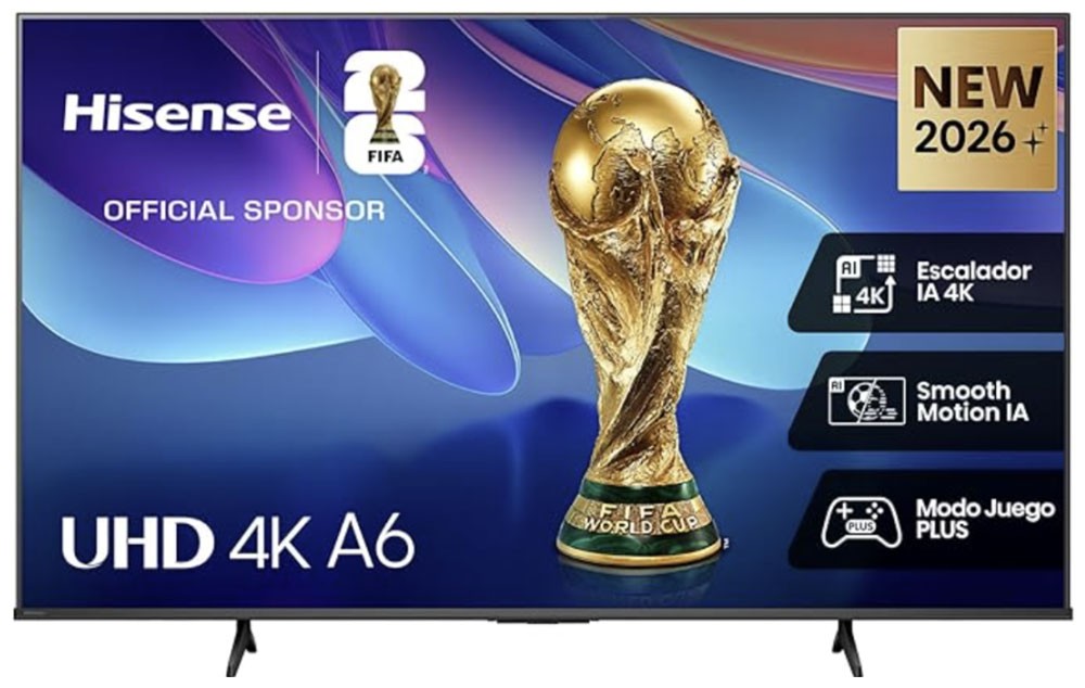 Изображение Телевизор Hisense 50A6S 50" HDR, 4K Ultra HD Smart TV черный