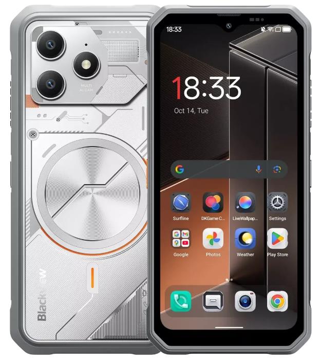 Изображение Смартфон Blackview FORT 100 (128 Гб/8 Гб) белый