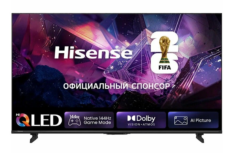 Изображение Телевизор Hisense 55E7S PRO 55" HDR, 4K Ultra HD Smart TV серый