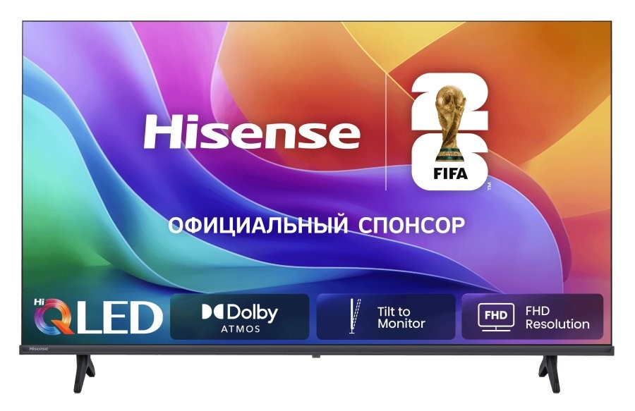Изображение Телевизор Hisense 32A5S 32" HDR, 1080p Full HD Smart TV черный