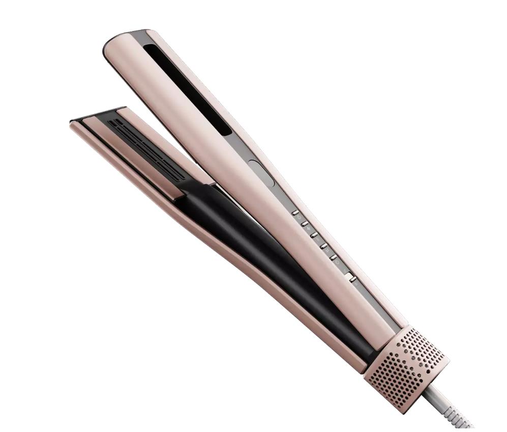 Изображение Щипцы для волос Haier HHS-605 розовый (850 Вт /210 °C/керамико-кератиновое)