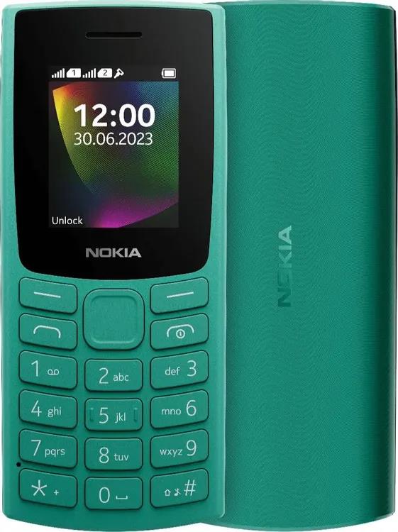 Изображение Мобильный телефон Nokia 106 Dual sim (TA-1564),зеленый