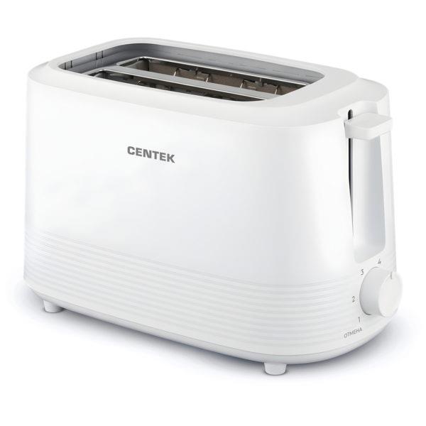 Изображение Тостер CENTEK CT-1433 (750 Вт  белый)