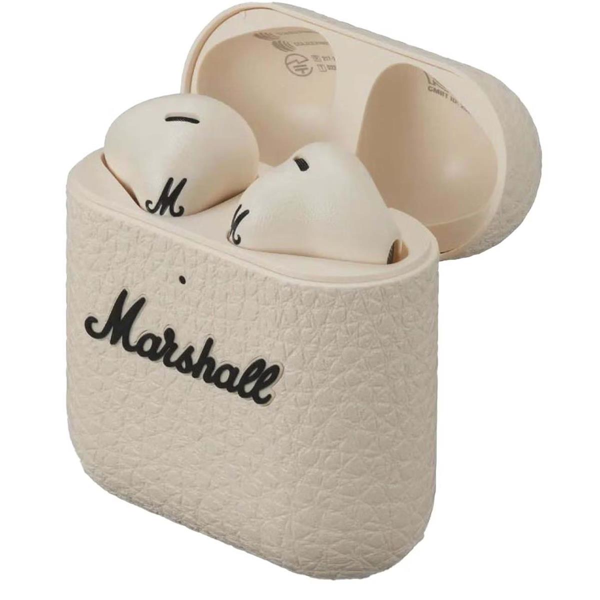 Изображение Bluetooth-гарнитура/наушники Marshall TWS Minor IV (кремовый)