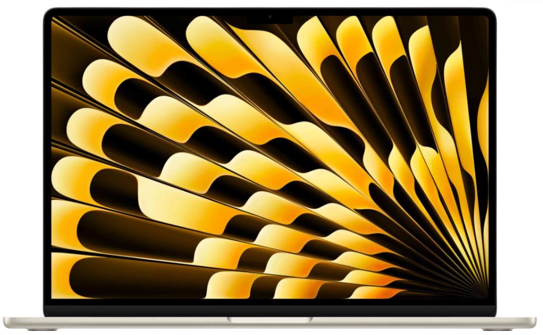 Изображение Ноутбук Apple MacBook Air 15 (M5, 2026) (Apple M5 3000 МГц/ SSD 512 ГБ  /RAM 16 ГБ/ 15.3" 2880x1864/VGA встроенная/ macOS) (MDVD4LL/A)