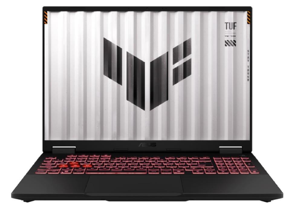 Изображение Ноутбук Asus TUF Gaming A16 FA608PM-RV041 (AMD 8940HX 2400 МГц/ SSD 1024 ГБ  /RAM 16 ГБ/ 16" 1920x1200/VGA дискретная/ Без ОС) (90NR0MC1-M002Z0)