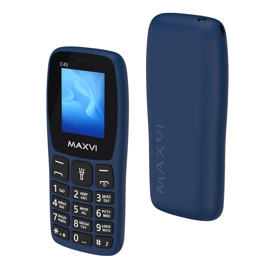 Изображение Мобильный телефон MAXVI C45,маренго