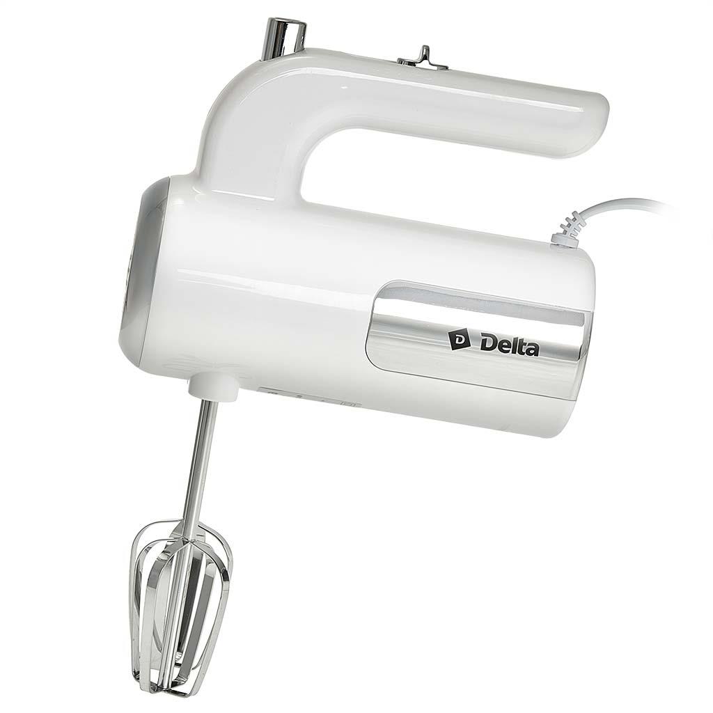 Изображение Миксер DELTA DL-5077 White (400 Вт /белый)