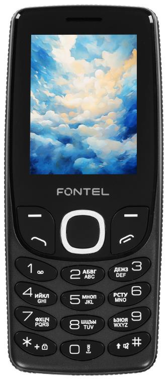 Изображение Мобильный телефон Fontel FP250,зеленый, черный