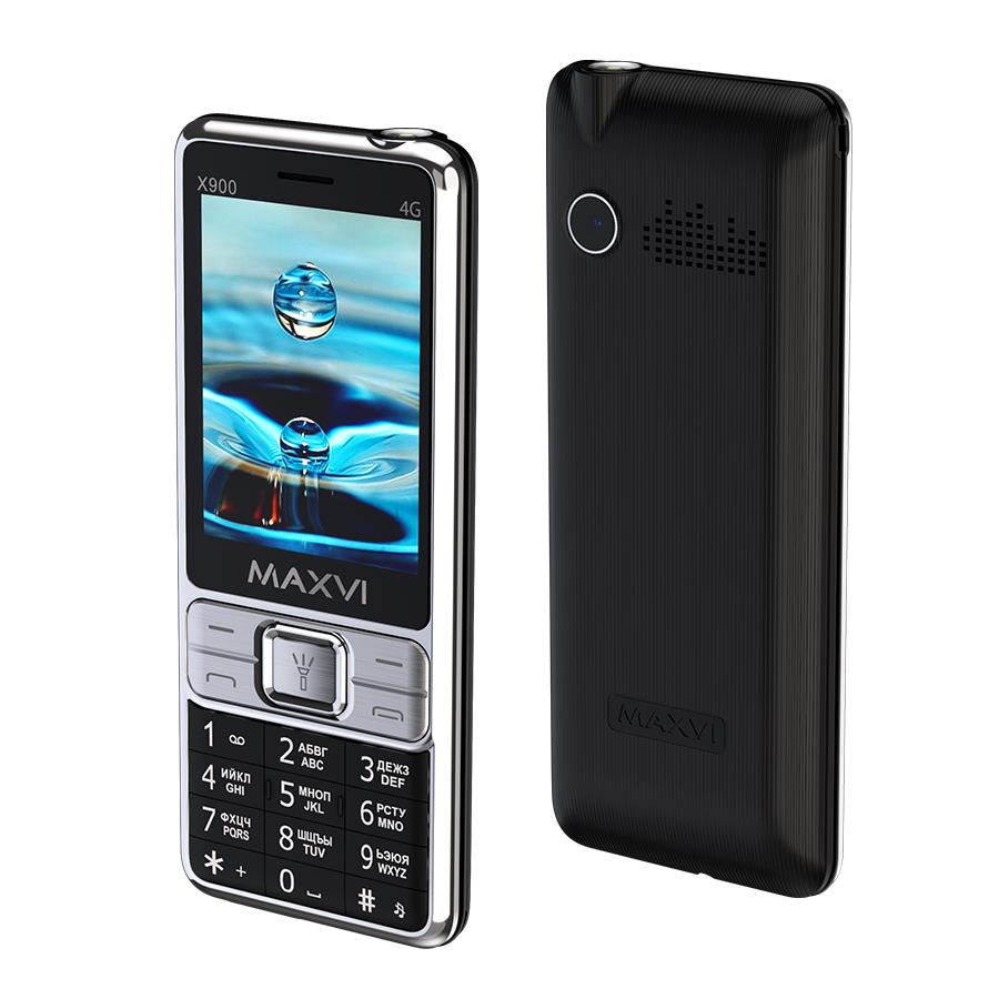 Изображение Мобильный телефон MAXVI X900 4G,черный