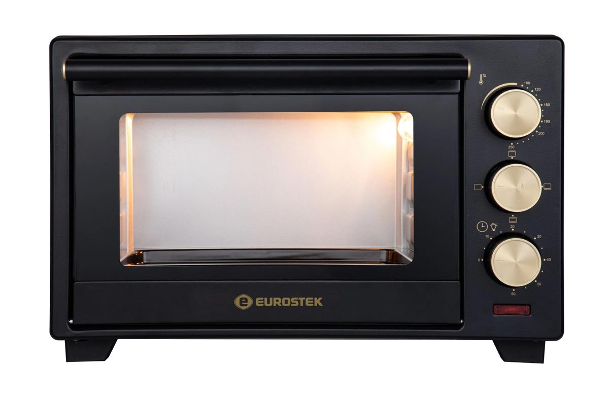 Изображение Электропечь Eurostek EEO-3203B (33 л /1600 Вт /черный)
