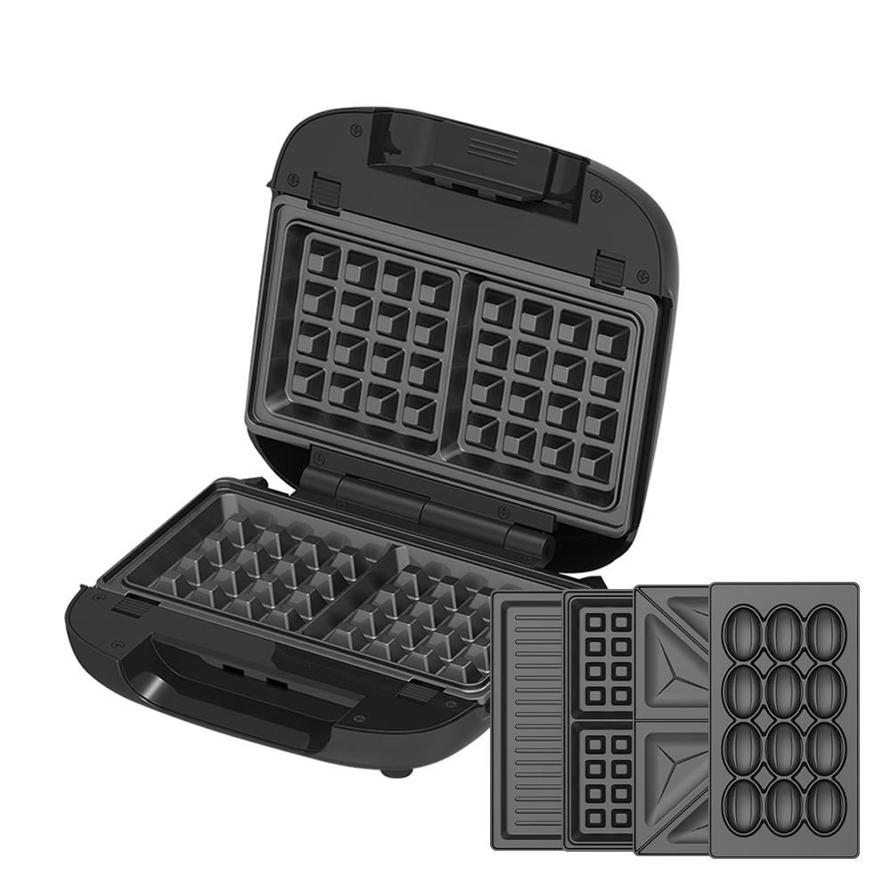 Изображение Прибор со сменными панелями BQ ST2009 Black-Steel 4 in 1 (800 Вт  черный, серебристый)