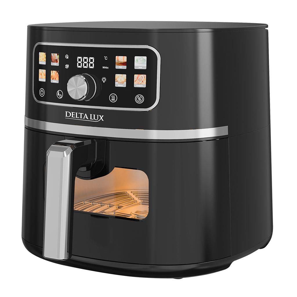 Изображение Аэрогриль DELTA LUX DE-6701 7л (1750 Вт /7 л )