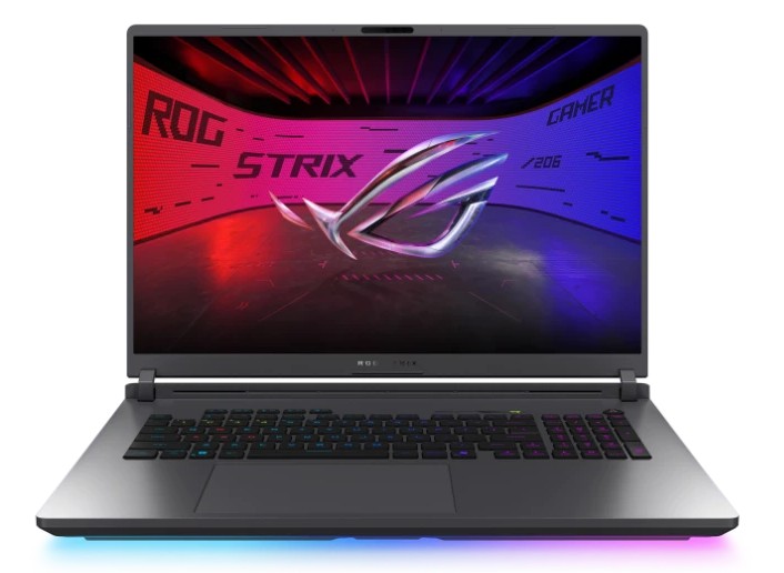 Изображение Ноутбук Asus G815JPR ROG Strix G18 (2025) (Intel 14900HX 2200 МГц/ SSD 1024 ГБ  /RAM 32 ГБ/ 18" 2560x1600/VGA дискретная/ Без ОС) (90NR0LM1-M00570)