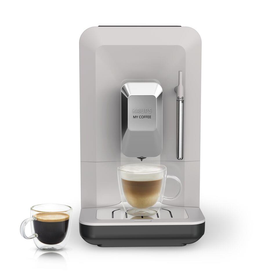 Изображение Кофемашина KRUPS EA201BE0 (1690 Вт /15 бар/серый)