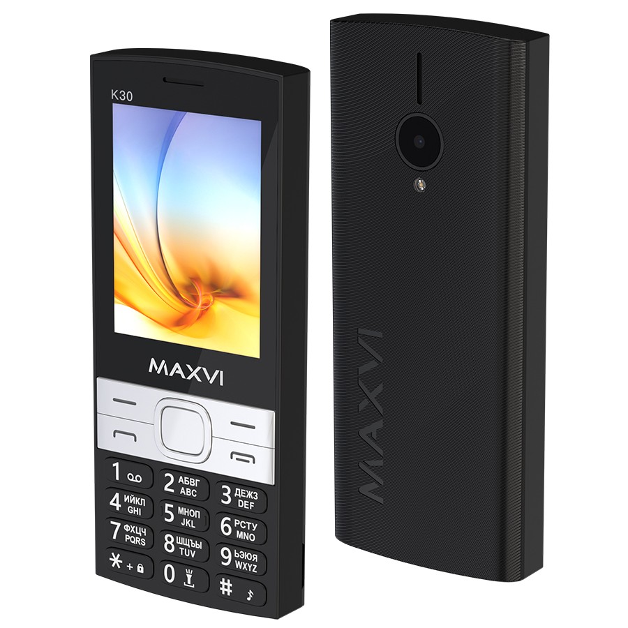Изображение Мобильный телефон MAXVI K30,черный