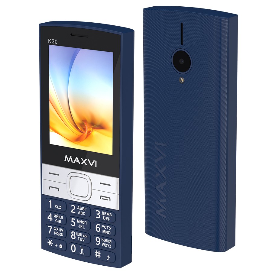 Изображение Мобильный телефон MAXVI K30,синий