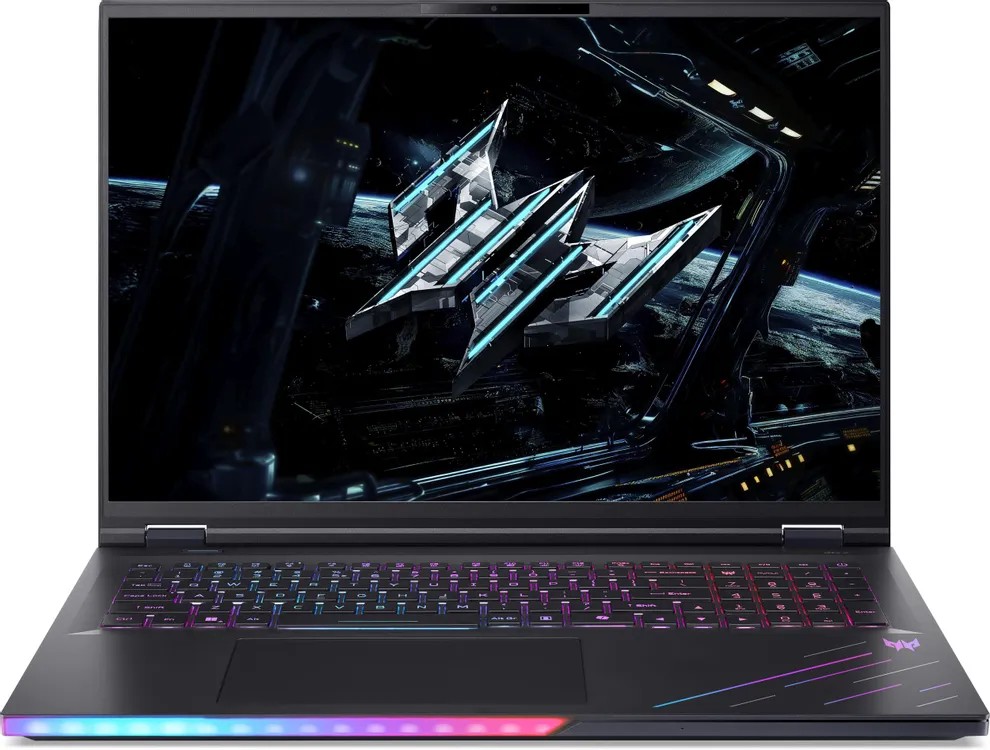 Изображение Ноутбук Acer Predator Helios 18 AI PH18-73-98UM (Intel 275HX 2700 МГц/ SSD 1024 ГБ  /RAM 32 ГБ/ 18" 2560x1600/VGA дискретная/ Без ОС) (NH.QVZCD.008)