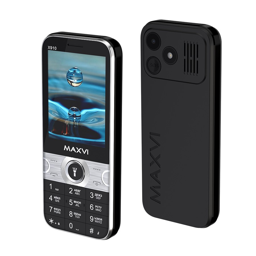 Изображение Мобильный телефон MAXVI X910,черный