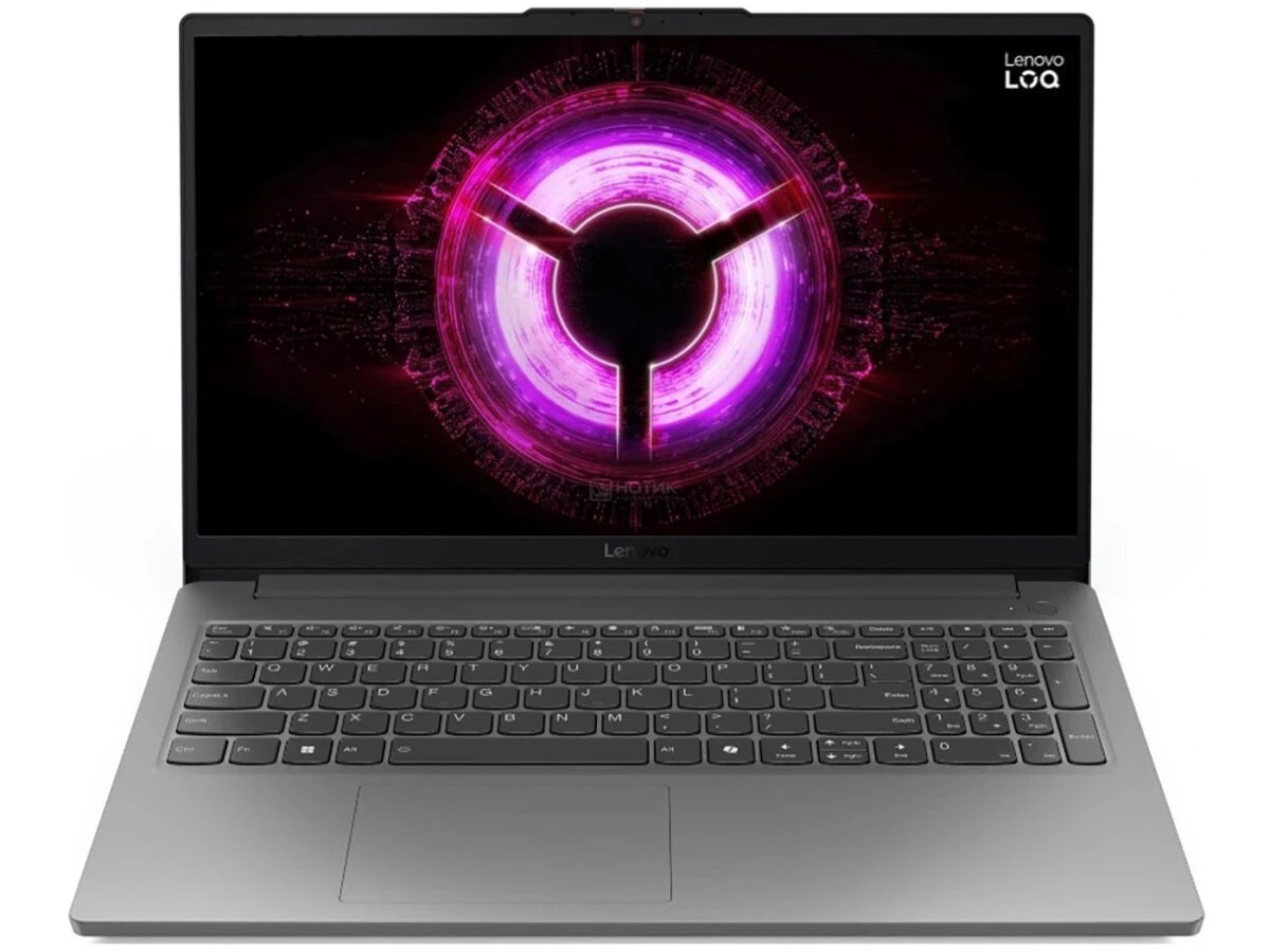 Изображение Ноутбук Lenovo LOQ 15ARP10E (AMD 170 3200 МГц/ SSD 512 ГБ  /RAM 16 ГБ/ 15.6" 1920x1080/VGA дискретная/ Без ОС) (83S000BSRM)