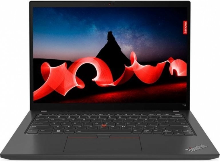 Изображение Ноутбук Lenovo ThinkPad T14 Gen 4 (Intel 1335U 1300 МГц/ SSD 512 ГБ  /RAM 16 ГБ/ 14" 1920x1200/VGA встроенная/ Windows 11 Pro) (21HESGBX00_Win11P)
