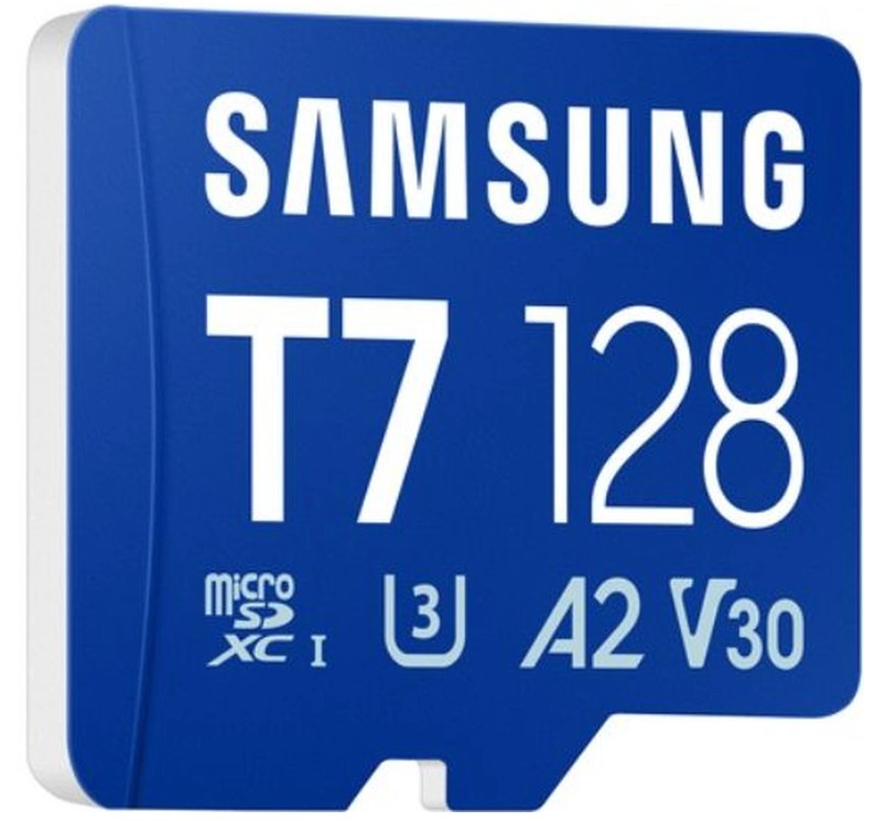 Изображение Карта памяти Samsung MicroSDXC T7 Video Class 30 128 Гб  MB-MB128T/WW