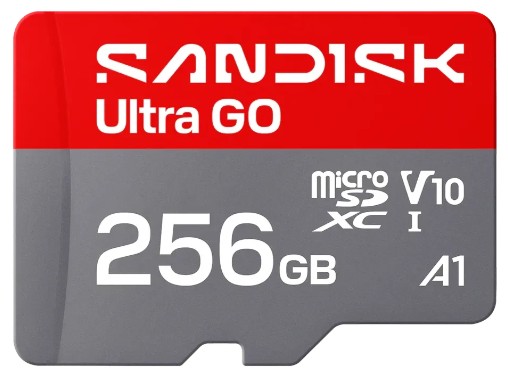 Изображение Карта памяти SanDisk MicroSDXC Ultra Go Class 10 256 Гб  SDSQUGN-256G-GN6MN