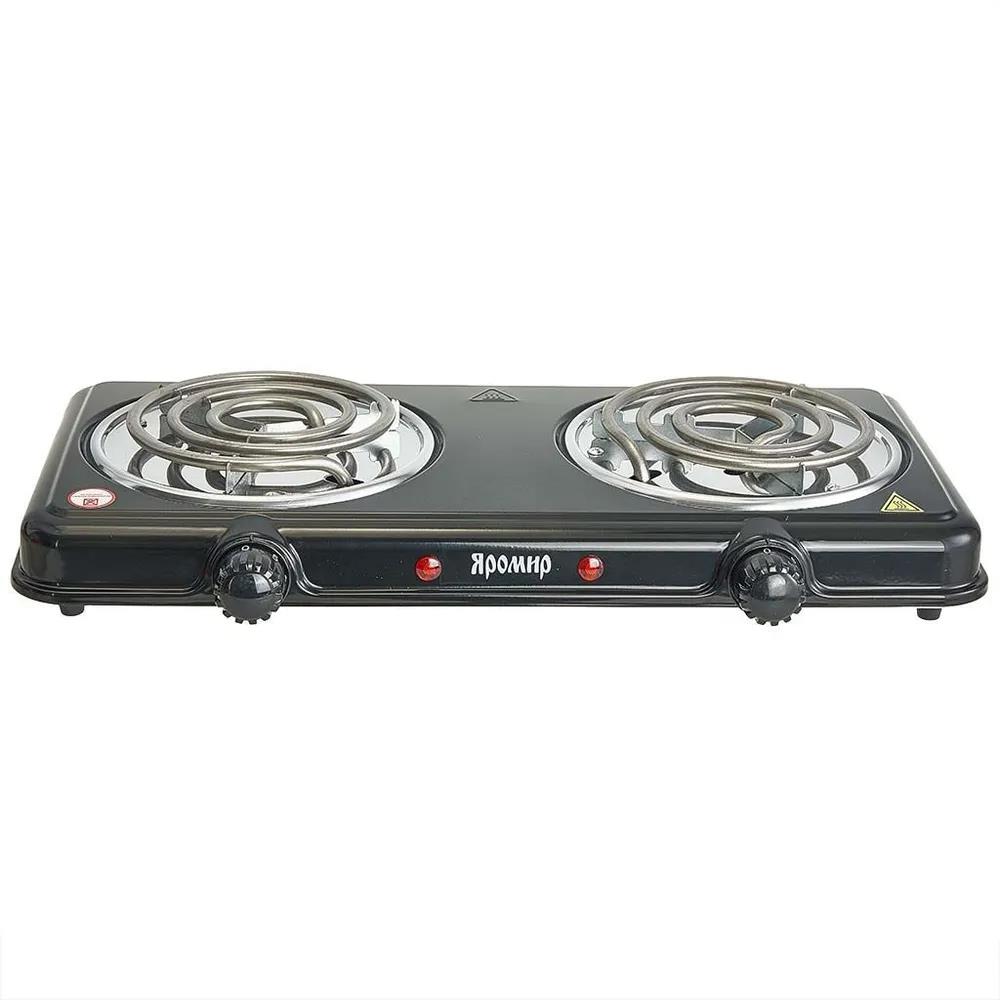 Изображение Плита настольная Яромир ЯР-3506 Black (электрическая, эмалированная сталь, черный)
