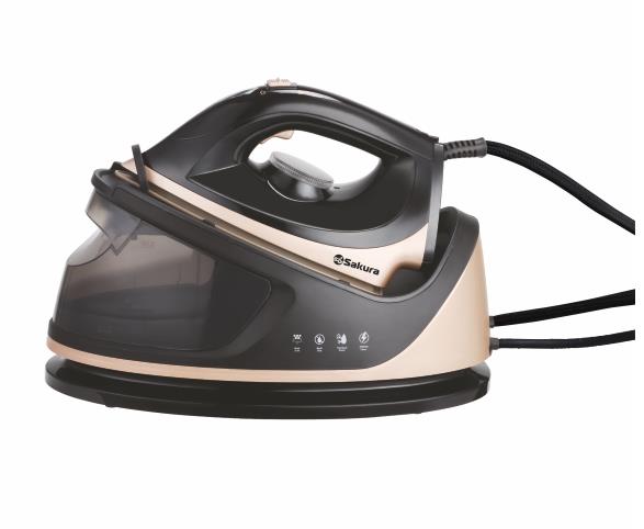 Изображение Парогенератор Sakura SA-3065CBK черный / золотой